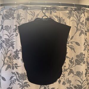 Reformation Lindy Black Top